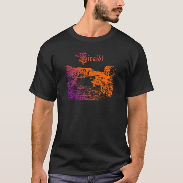 VIVLADI venice canal sunset T-Shirt (Front)