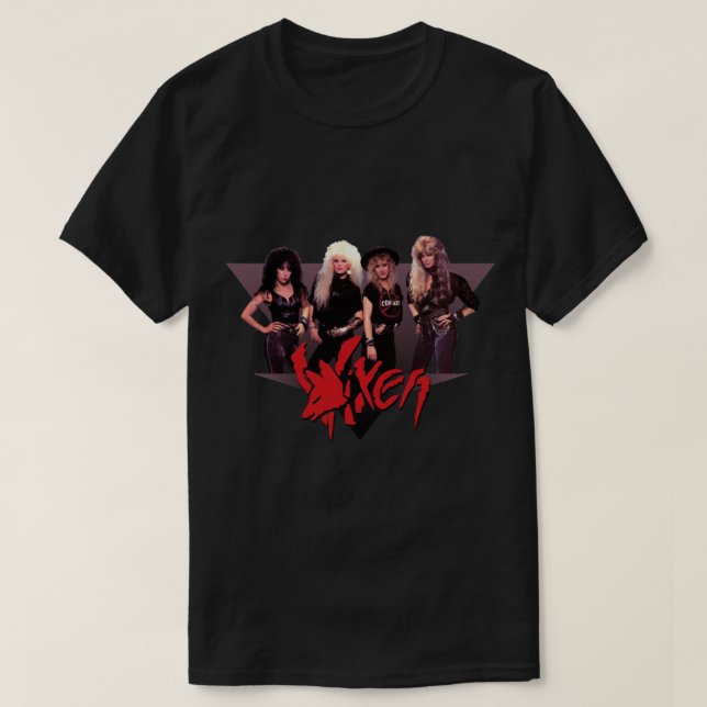 Vixen Band rock Classic Essential T-Shirt (Design Front)