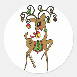 Vixen Classic Round Sticker