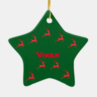 Vixen  Ornament in Colours