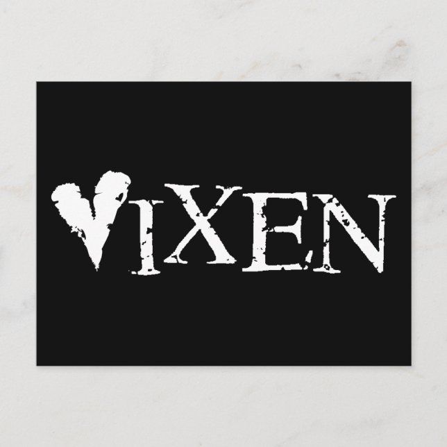 Vixen Postcard (Front)
