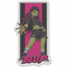 Vixy The Female Bullfrog Streetwear Graphic
