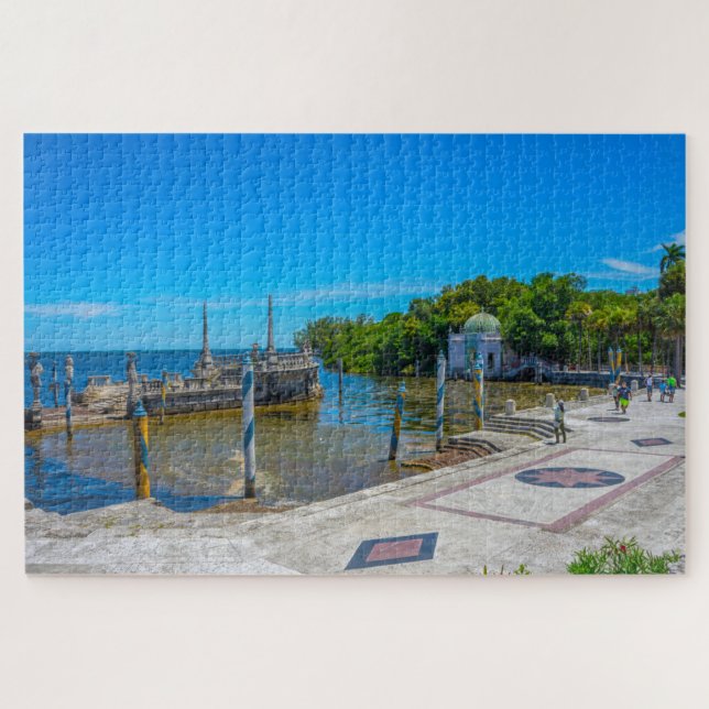 Vizcaya Florida Jigsaw Puzzle (Horizontal)