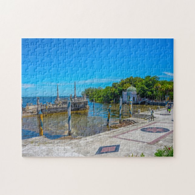 Vizcaya Florida Jigsaw Puzzle (Horizontal)