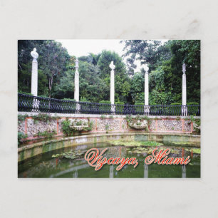 Vizcaya Museum and Gardens, Miami, Florida Postcard