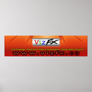 VizFX Banner Poster