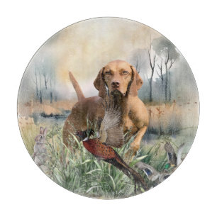 Vizsla , Art Cutting Board