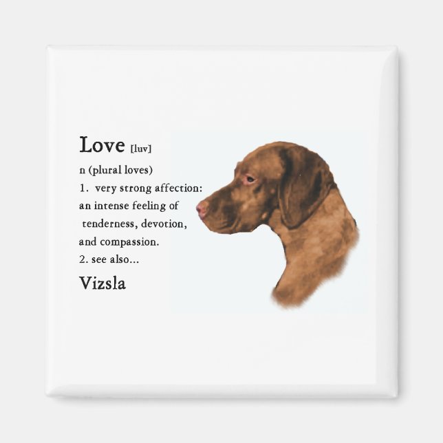 Vizsla Art Gifts Magnet (Front)