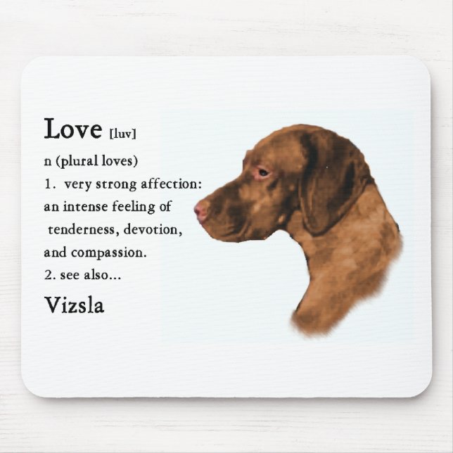Vizsla Art Gifts Mouse Mat (Front)