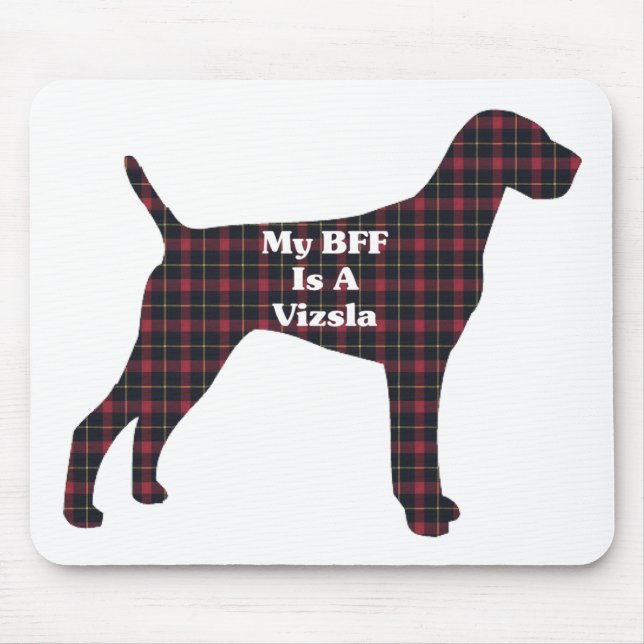 Vizsla BFF Gifts Mouse Mat (Front)