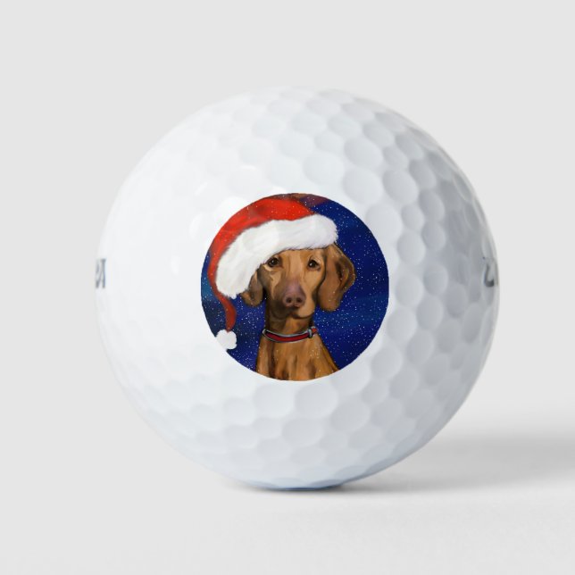 VIZSLA Christmas Golf Balls (Front)