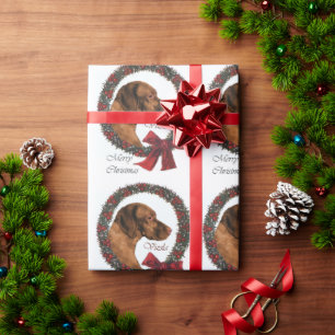 Vizsla Christmas Wrapping Paper