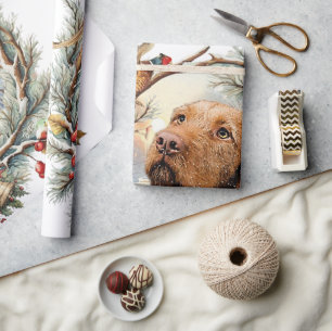 Vizsla Christmas Wrapping Paper