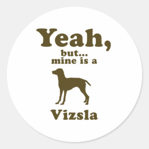 Vizsla Classic Round Sticker