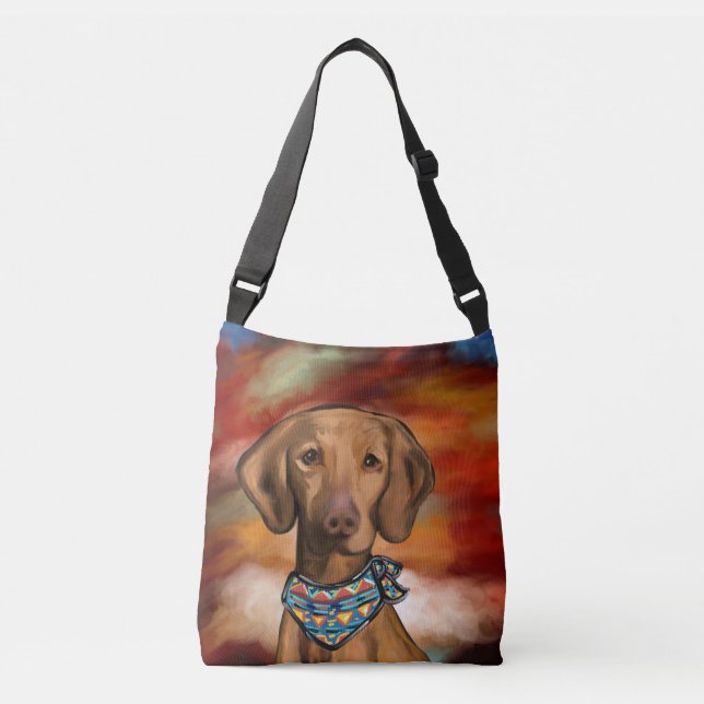 Vizsla Crossbody Bag (Front)