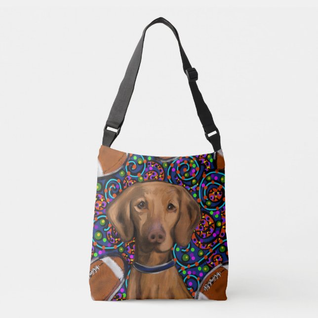 Vizsla Crossbody Bag (Front)
