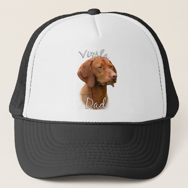 Vizsla Dad 2 Trucker Hat (Front)