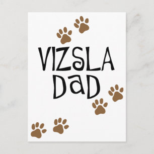 Vizsla Dad Postcard