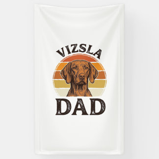 Vizsla Dad Vintage Engraving Dog Design_1 Banner