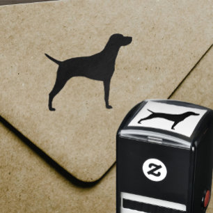 Vizsla Dog Breed Silhouette Self-inking Stamp