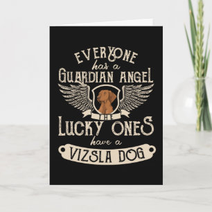 Vizsla Dog Gift Idea for dog owner Card