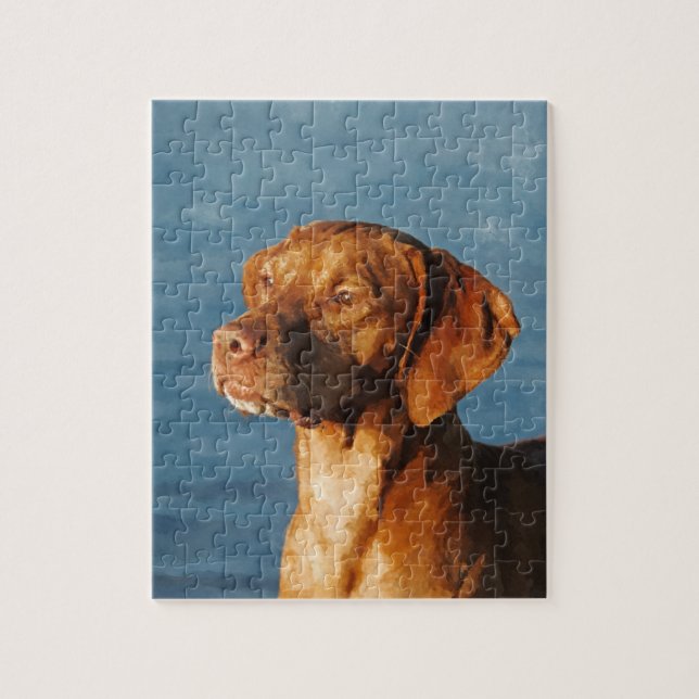 Vizsla dog - Hungarian hound Jigsaw Puzzle (Vertical)