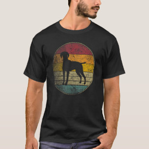 Vizsla Dog Pet Vintage Distressed Retro Style 70s  T-Shirt