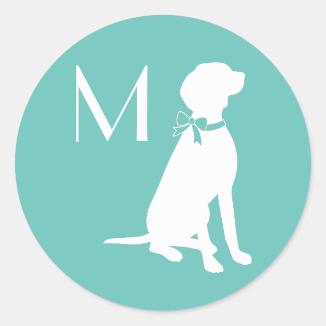 Vizsla Dog Puppy Classic Round Sticker (Front)
