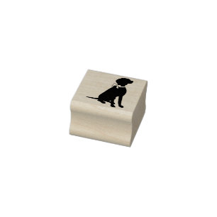 Vizsla Dog Puppy Rubber Stamp