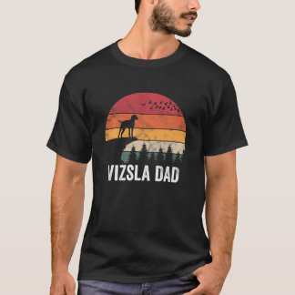 Vizsla Dog Sunset Retro Style for Men Women T Shir T-Shirt