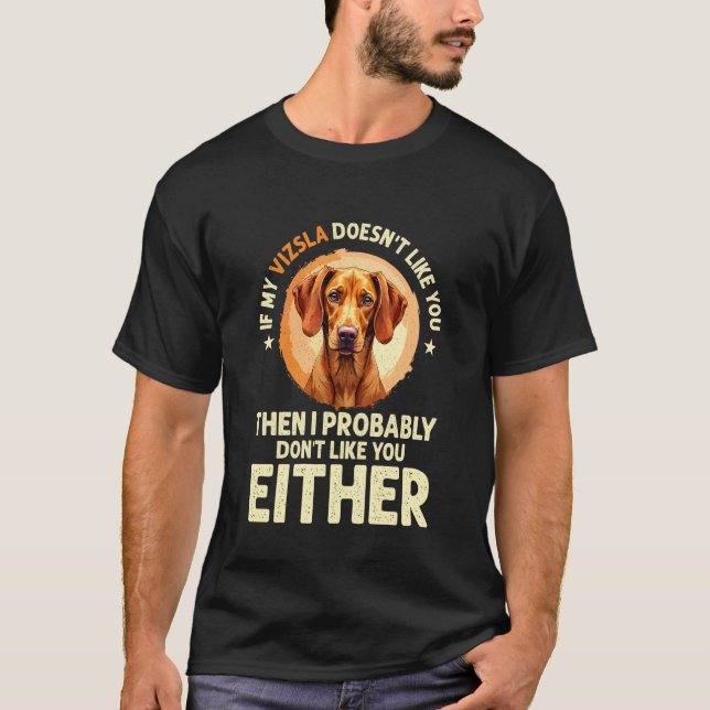 Vizsla Dog T-Shirt (Front)