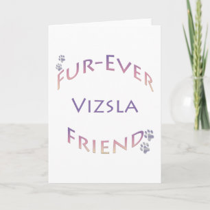 Vizsla Furever Friend Card