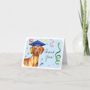 Vizsla Graduate Card