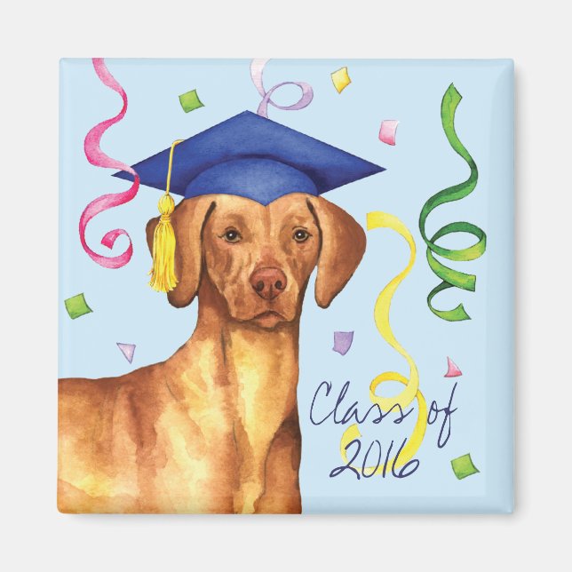 Vizsla Graduate Magnet (Front)