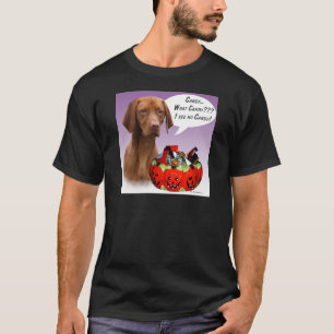 Vizsla Halloween Candy T-Shirt