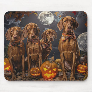 Vizsla Halloween Spooky Mouse Mat