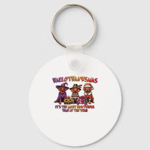 Vizsla Halloween Thanksgiving Christmas Classic T- Key Ring
