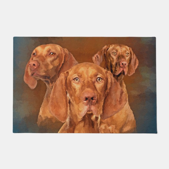 Vizsla  - Hungarian pointer Collage Doormat (Front)