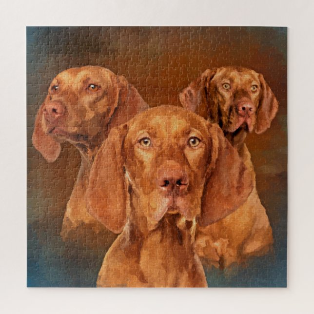 Vizsla  - Hungarian pointer Collage Jigsaw Puzzle (Vertical)
