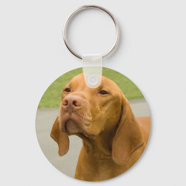 Vizsla Key Ring (Front)