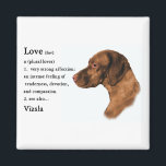 Vizsla Lovers Gifts Magnet<br><div class="desc">Stunning Vizsla head study looks great on a wide range of merchandise to show your Vizsla pride.</div>