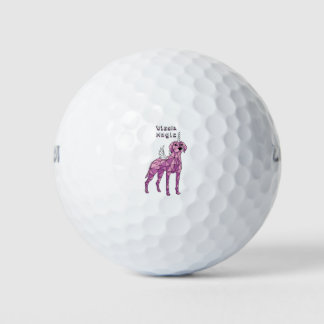 Vizsla Magic Unicorn Pegasus Golf Balls