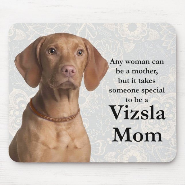 Vizsla Mom Mousepad (Front)