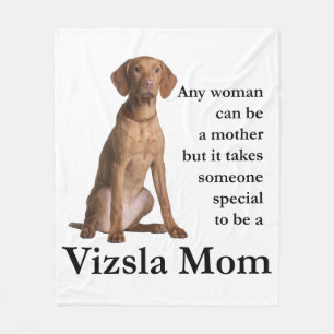 Vizsla Mum Fleece Blanket