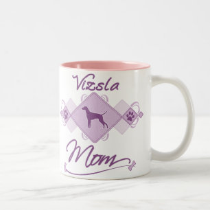 Vizsla Mum Two-Tone Coffee Mug