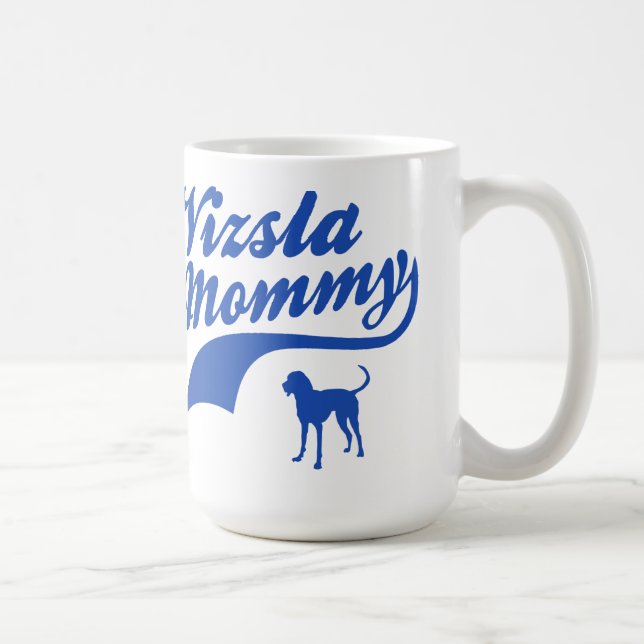 Vizsla  Mummy Coffee Mug (Right)