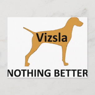 Vizsla name silo colour nothing better postcard