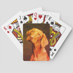 Vizsla Playing Cards