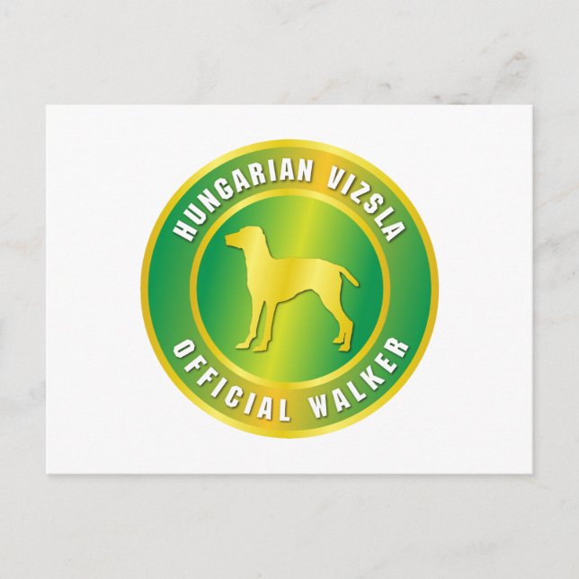 Vizsla Postcard (Front)