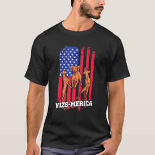 Vizsla Pun For A Patriotic Hungarian Vizsla Groome T-Shirt